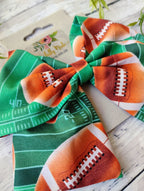 Football Hair Bow, Headband, or Ornament