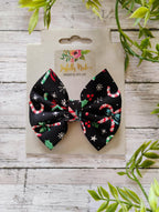 Candy Cane Hair Bow or Headband