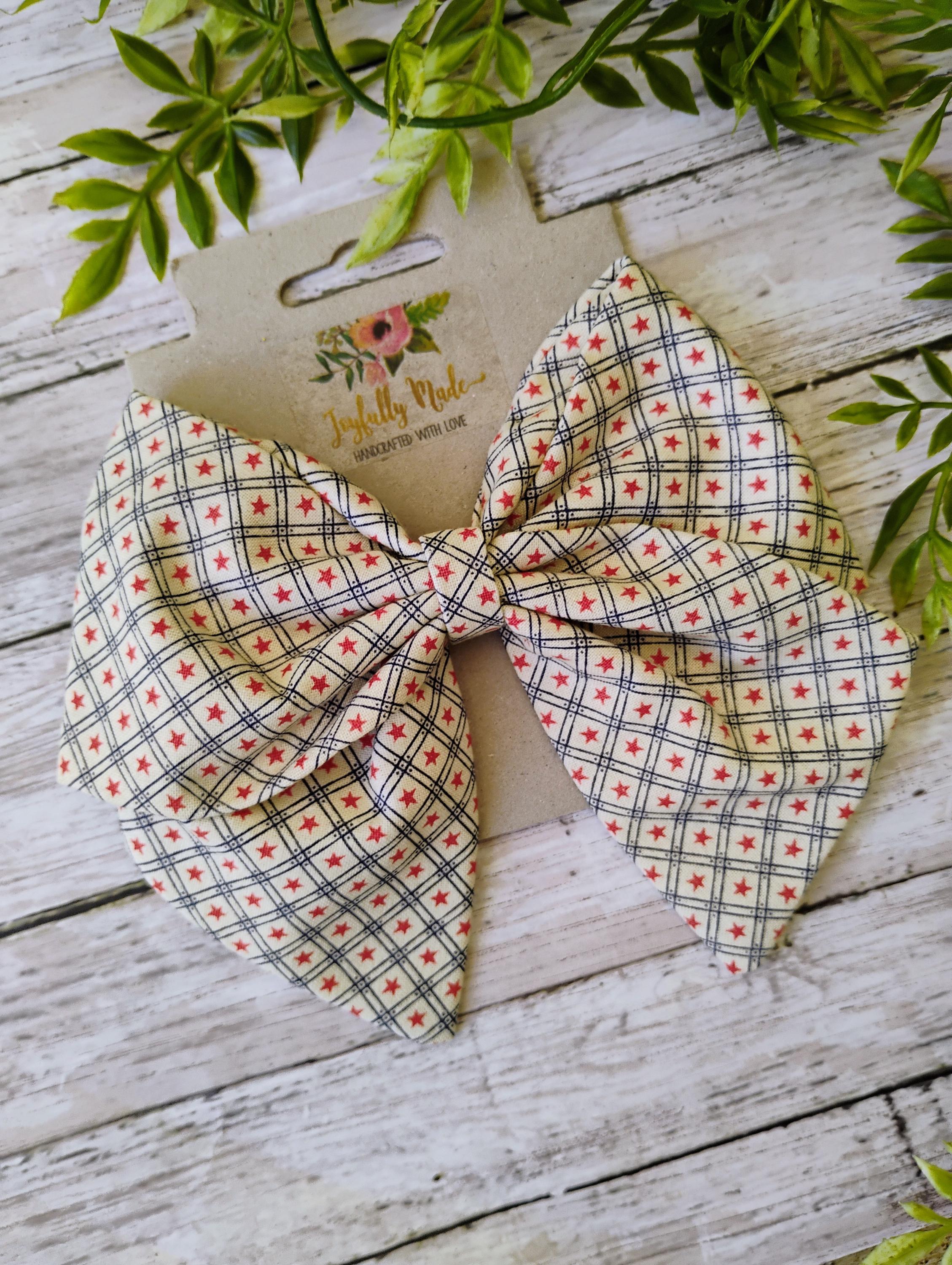 Americana Hair Bow, Headband, or Ornament