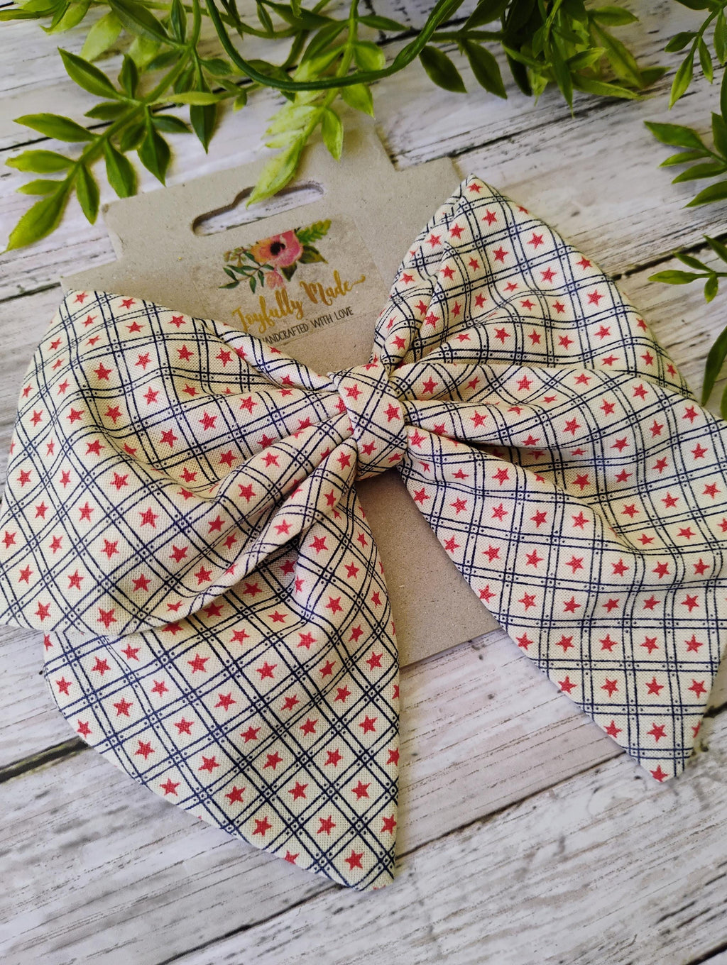 Americana Hair Bow, Headband, or Ornament