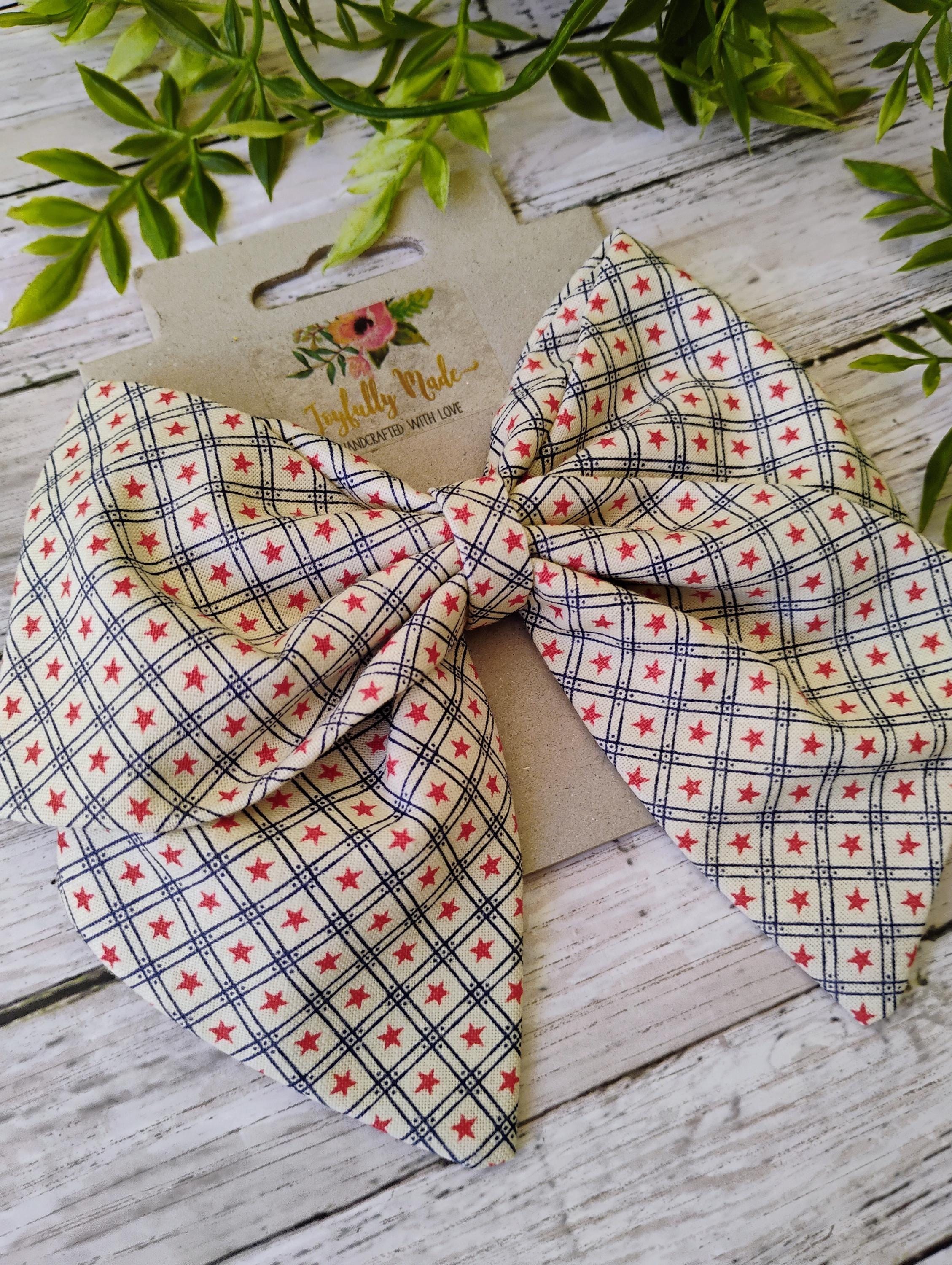 Americana Hair Bow, Headband, or Ornament