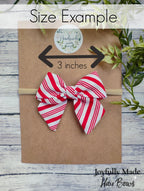 Woodland Animal Baby Hair Bow or Infant Headband