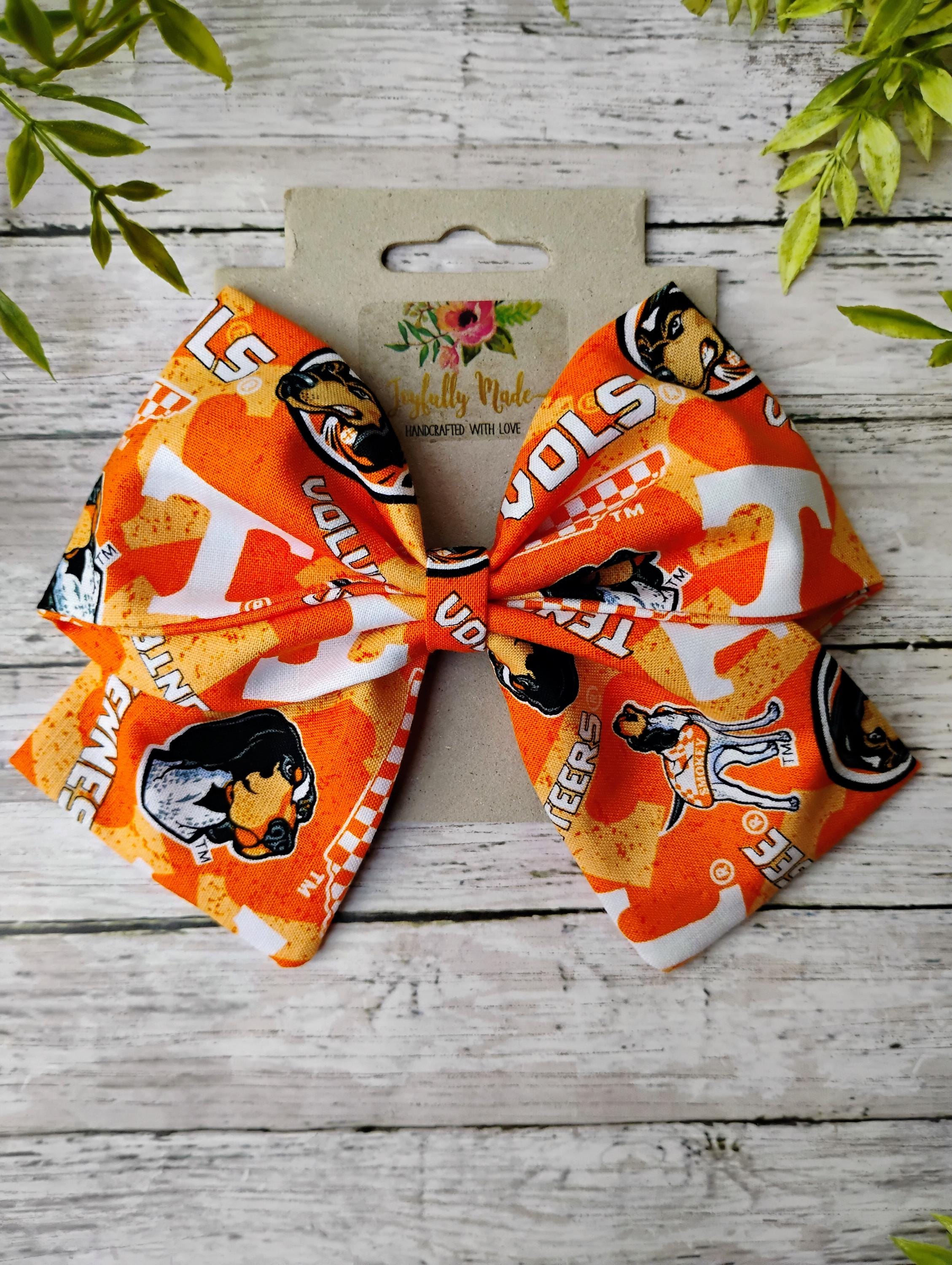 UT Vols Fabric Hair Bow: Tennessee Sailor Bow