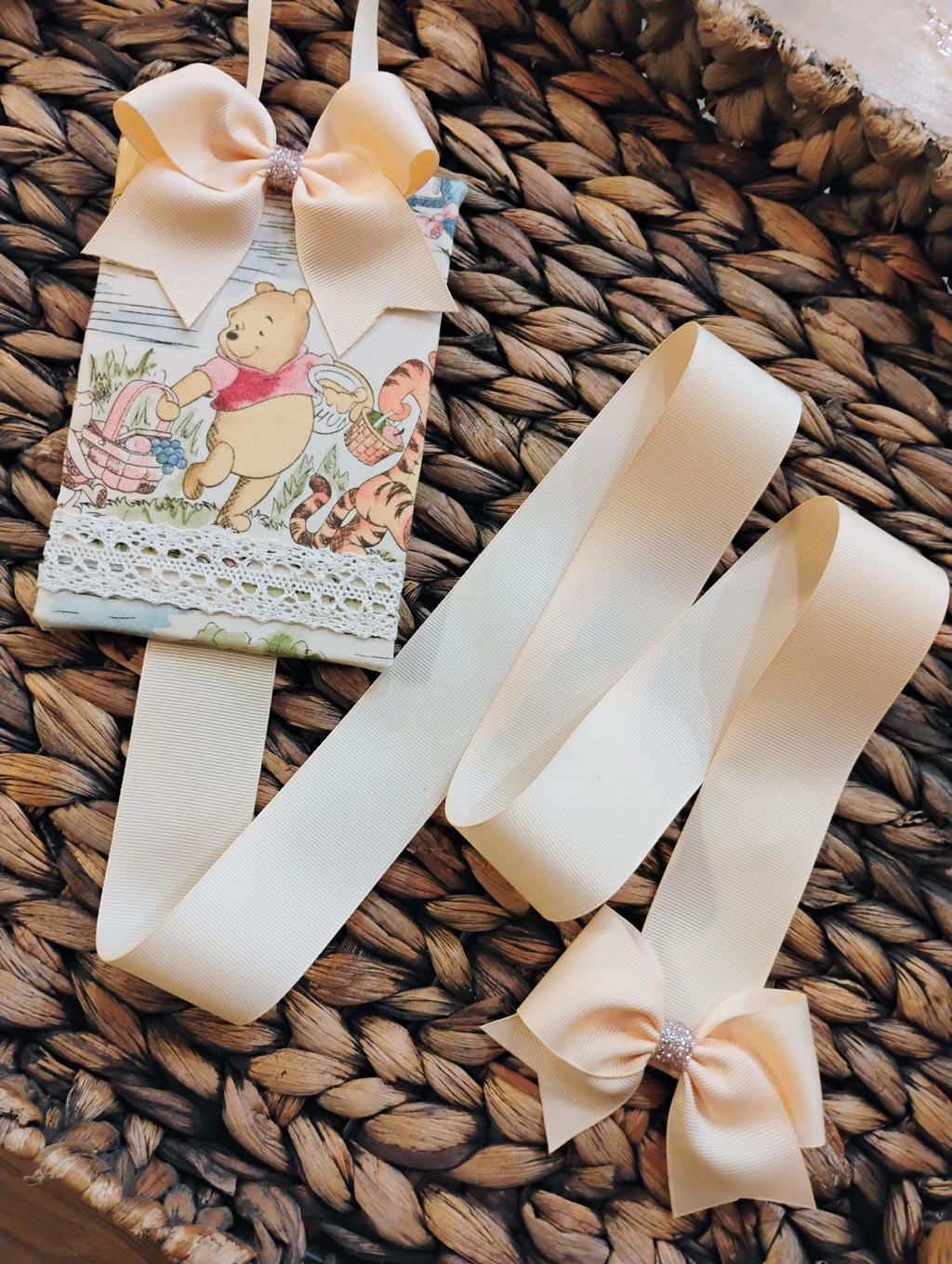 Winnie the Pooh Hair Bow Holder Organizer
