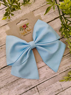 Powder Blue Hair Bow, Headband, or Ornament
