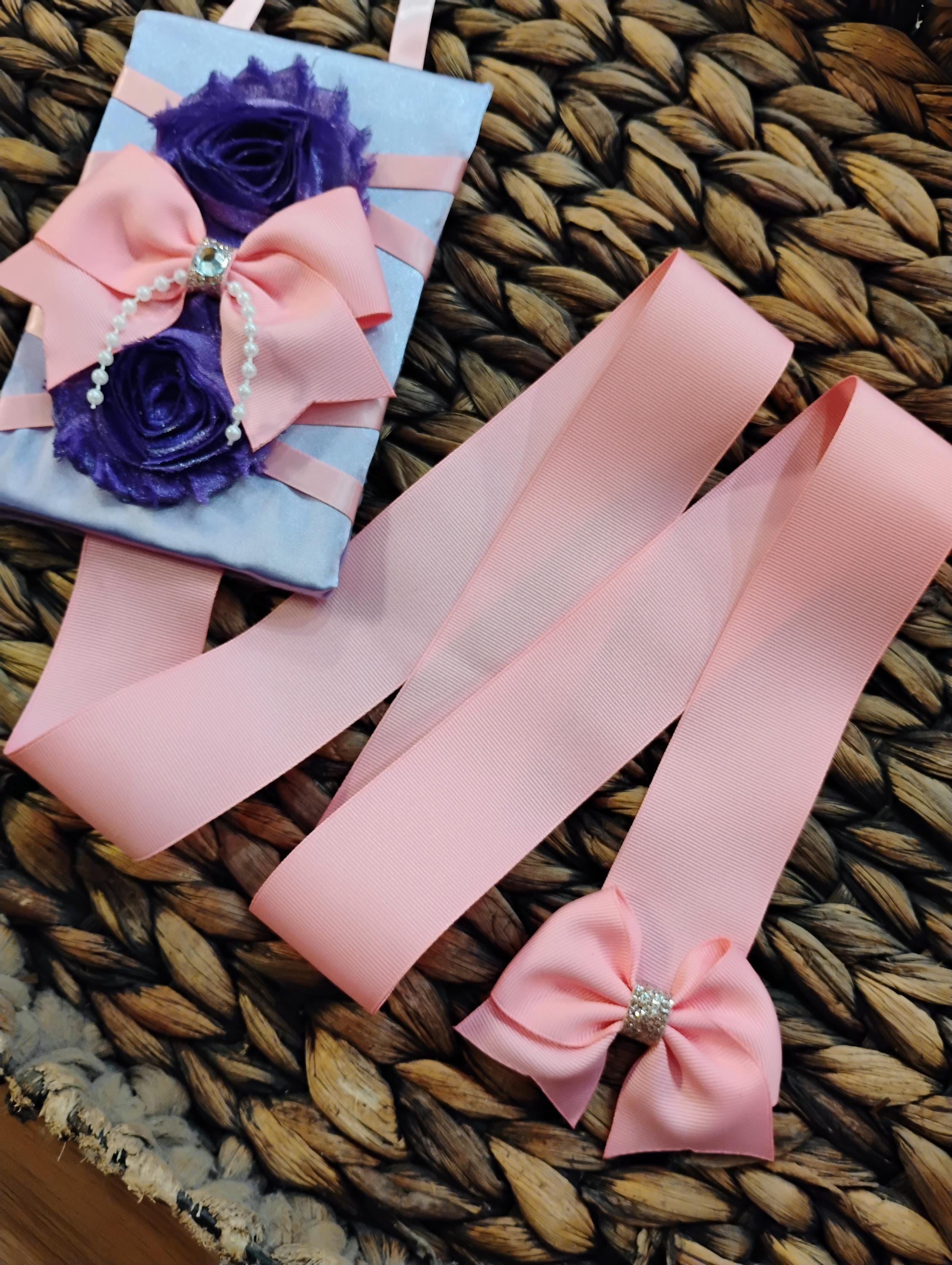 Rapunzel Inspired Hair Bow Holder: Shabby Chic Organizer