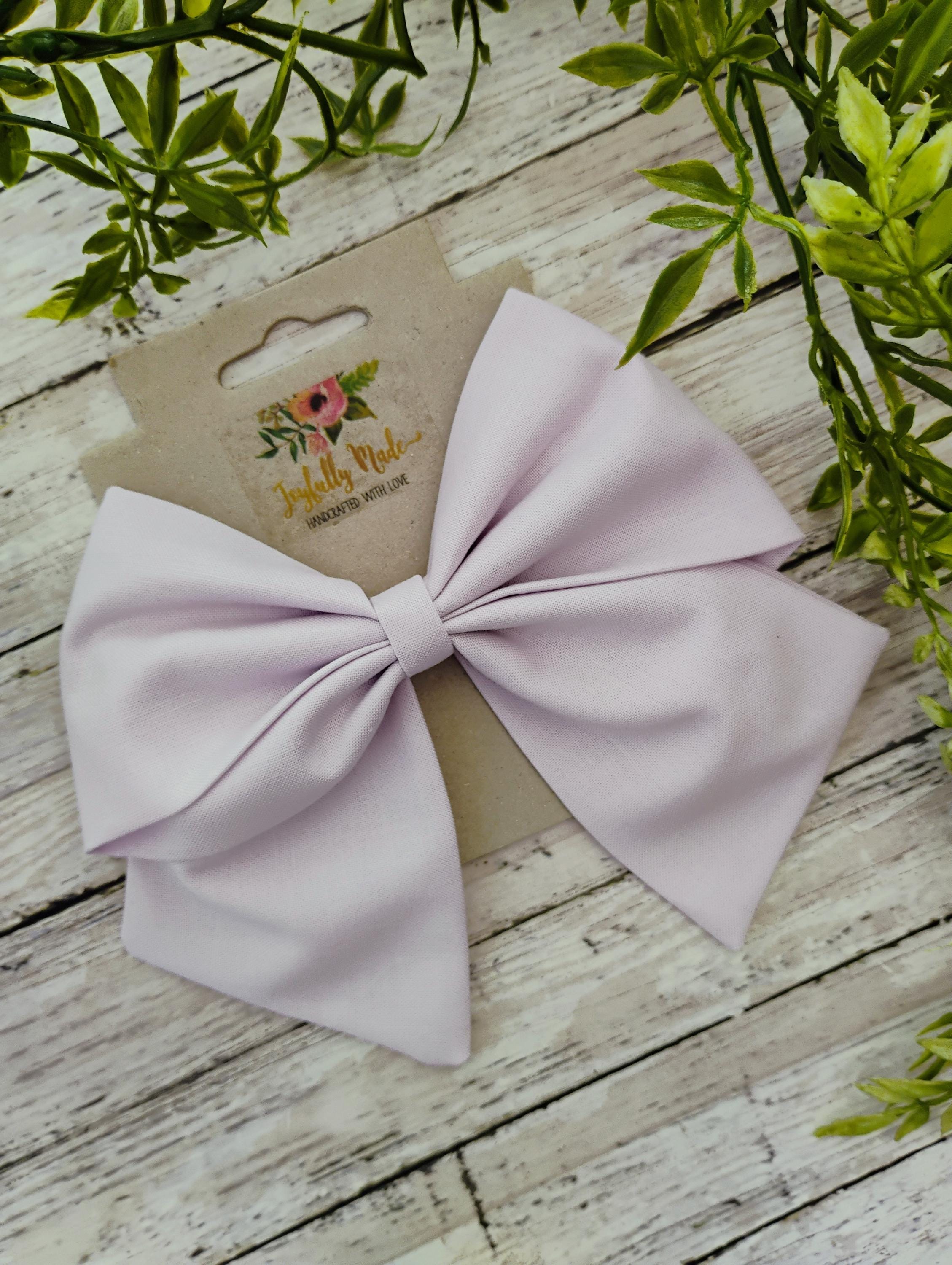 Light Lavender Hair Bow, Headband, or Ornament