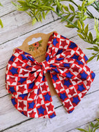 USA Hair Bow: Patriotic Fourth of July Ornament