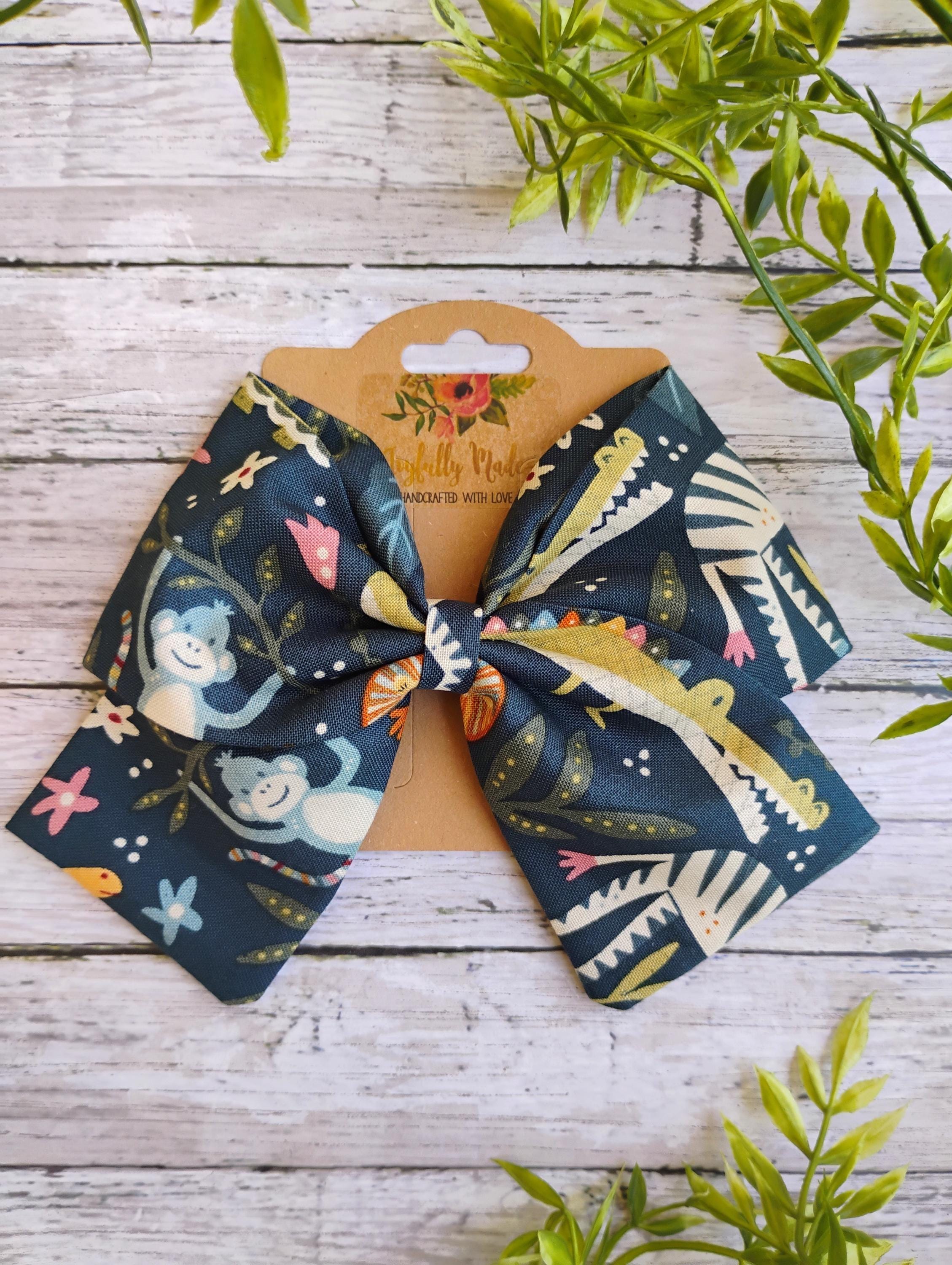 Zoo Animal Hair Bow, Headband, or Ornament