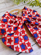 USA Hair Bow: Patriotic Fourth of July Ornament