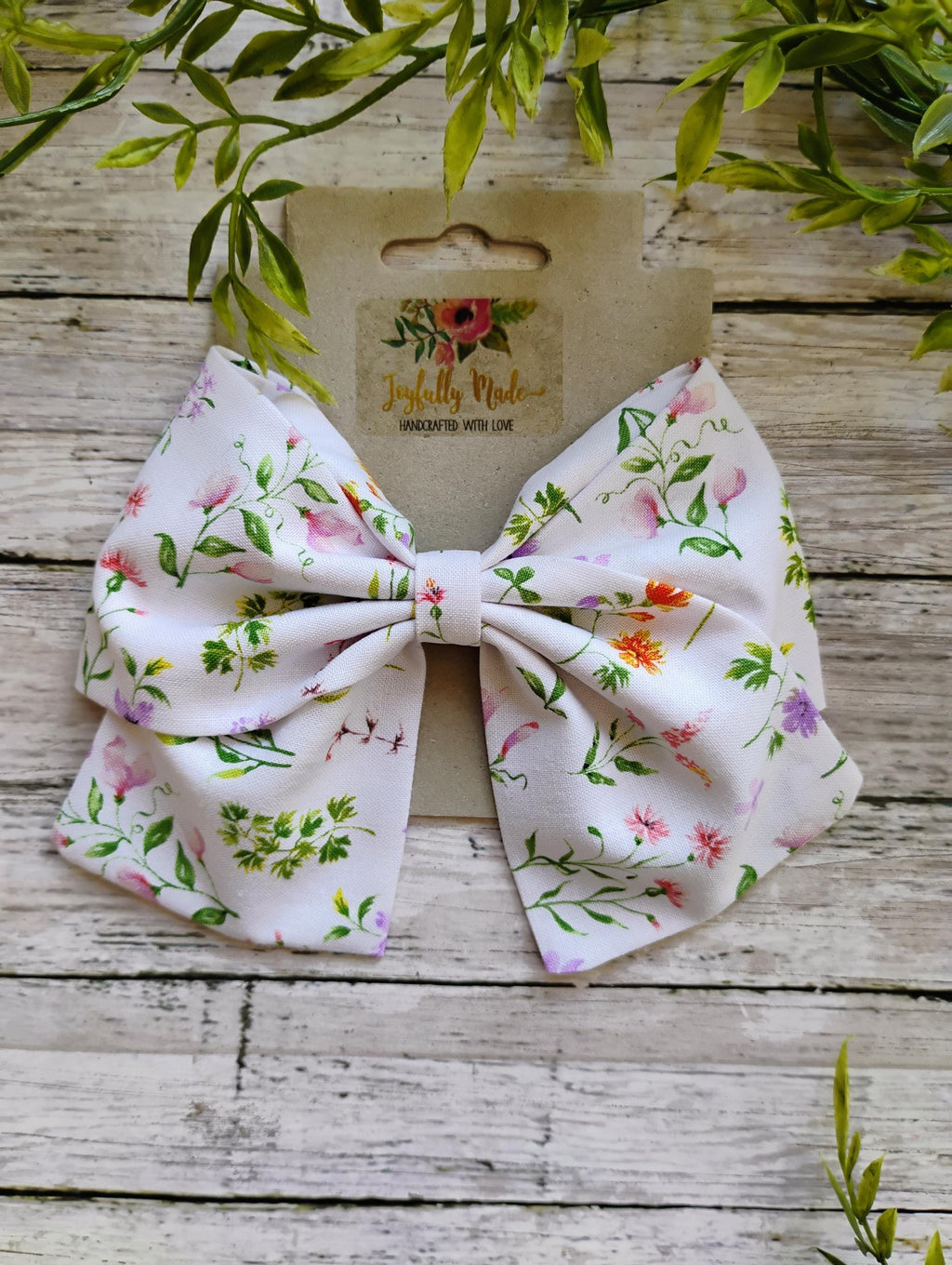 Wildflower Hair Bow, Headband, and Ornament
