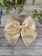 Pale Yellow Hair Bow, Headband, or Ornament