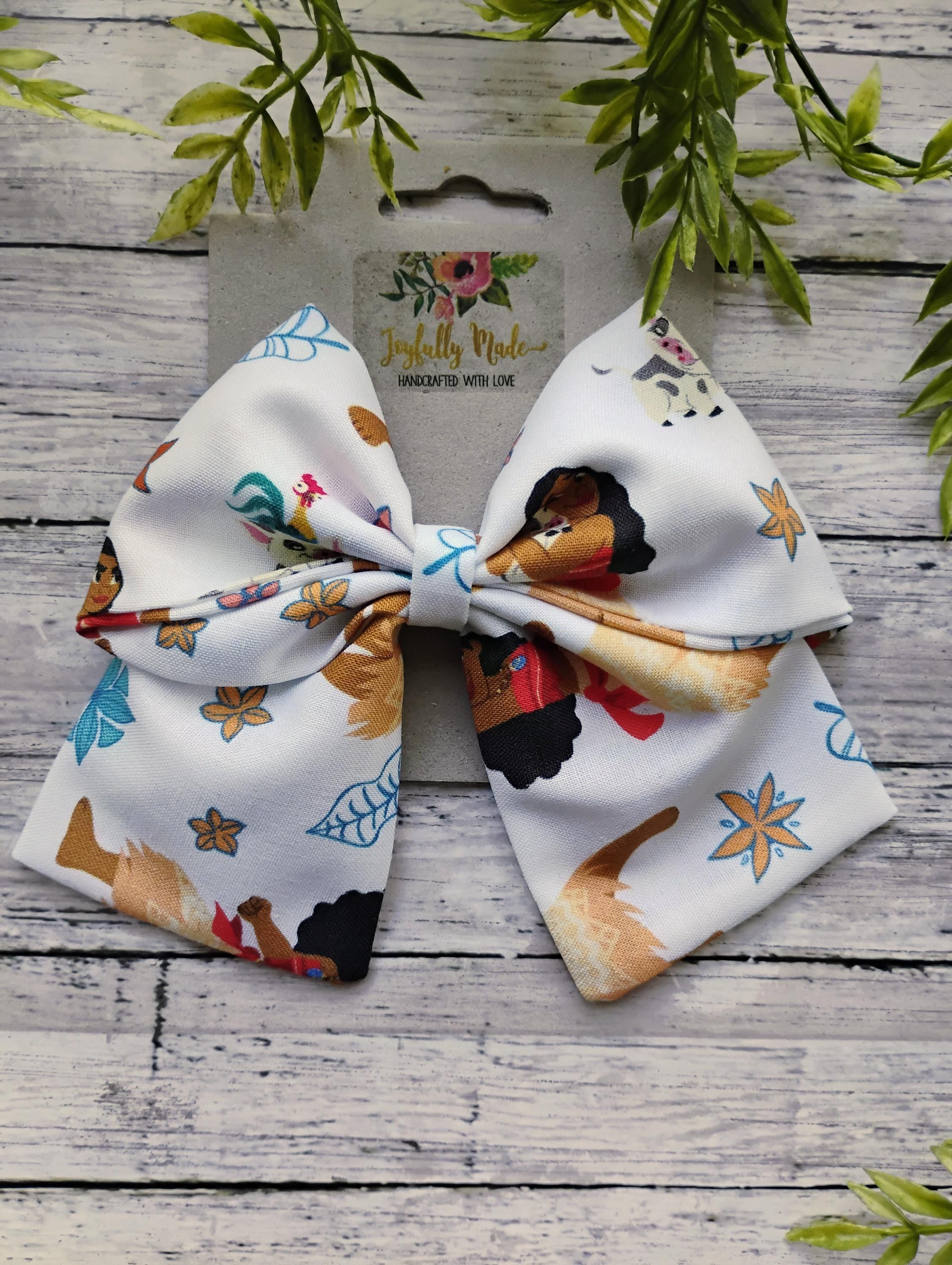 Moana Hair Bow, Headband, or Ornament