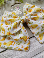 Chick and Duckling Hair Bow, Headband, or Ornament