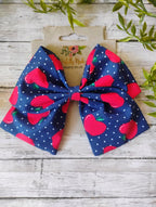 Apple Hair Bow, Headband, or Ornament