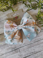 Pastel Bambi Hair Bow, Headband or Ornament