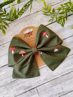 Mushroom Hair Bow, Headband, or Ornament