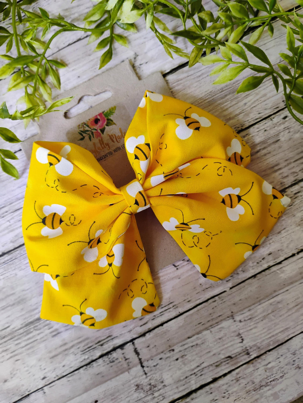 Bee Hair Bow, Headband, or Ornament
