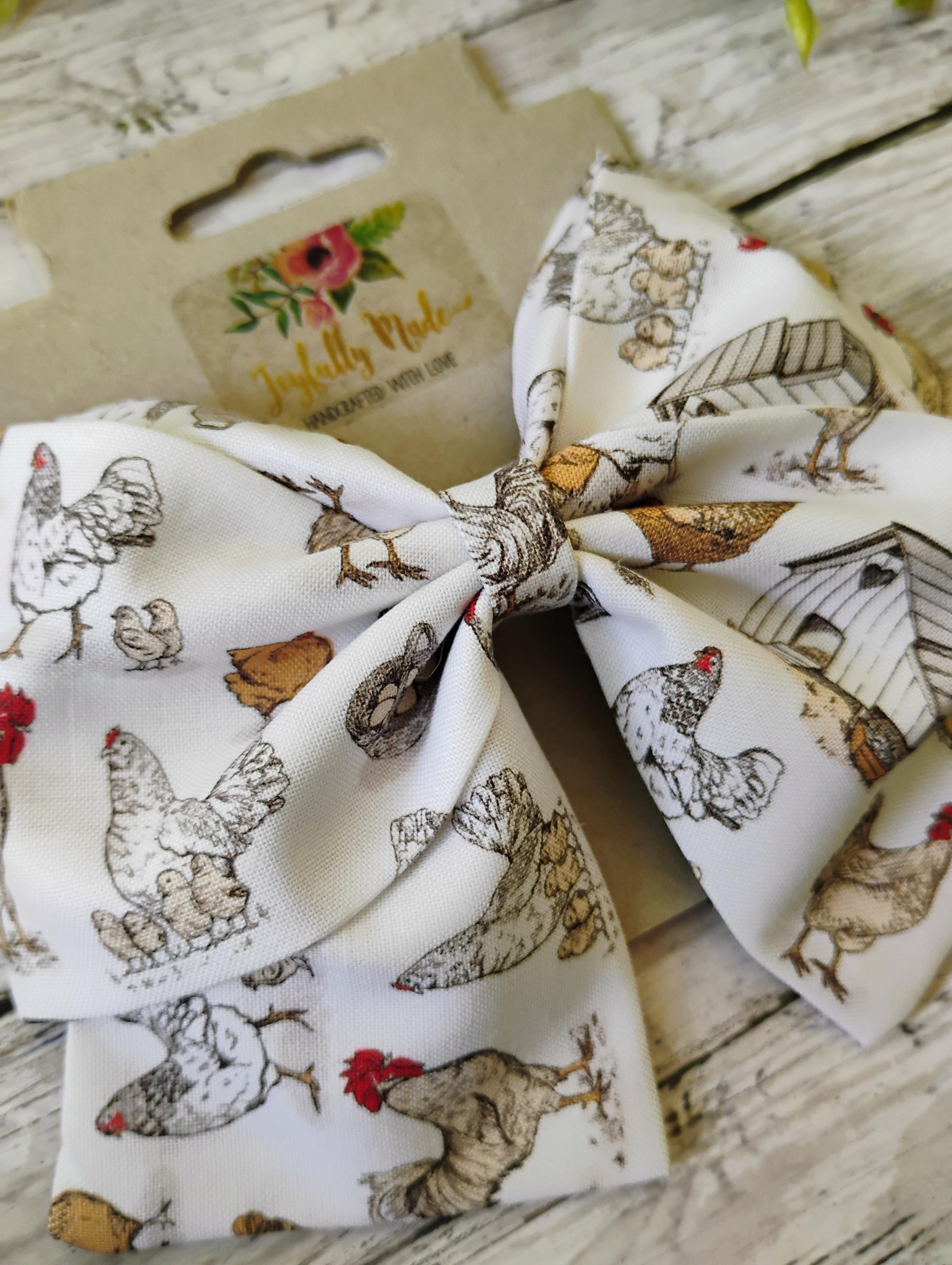 Little Chicken Hair Bow, Headband, or Ornament