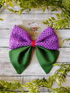 Ariel Inspired Sparkle Hair Bow or Headband
