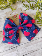 Apple Hair Bow, Headband, or Ornament
