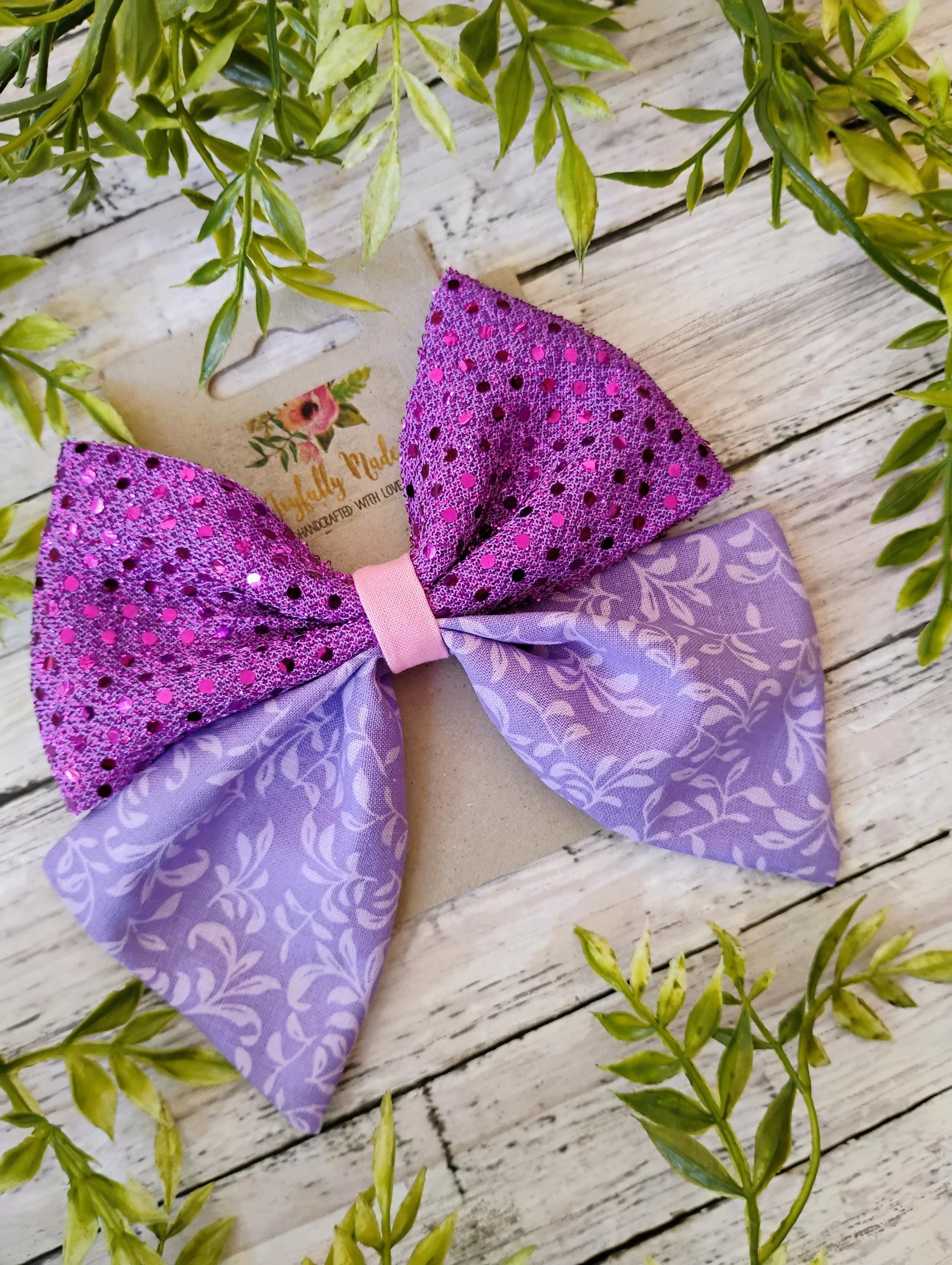 Rapunzel Sparkle Hair Bow or Headband