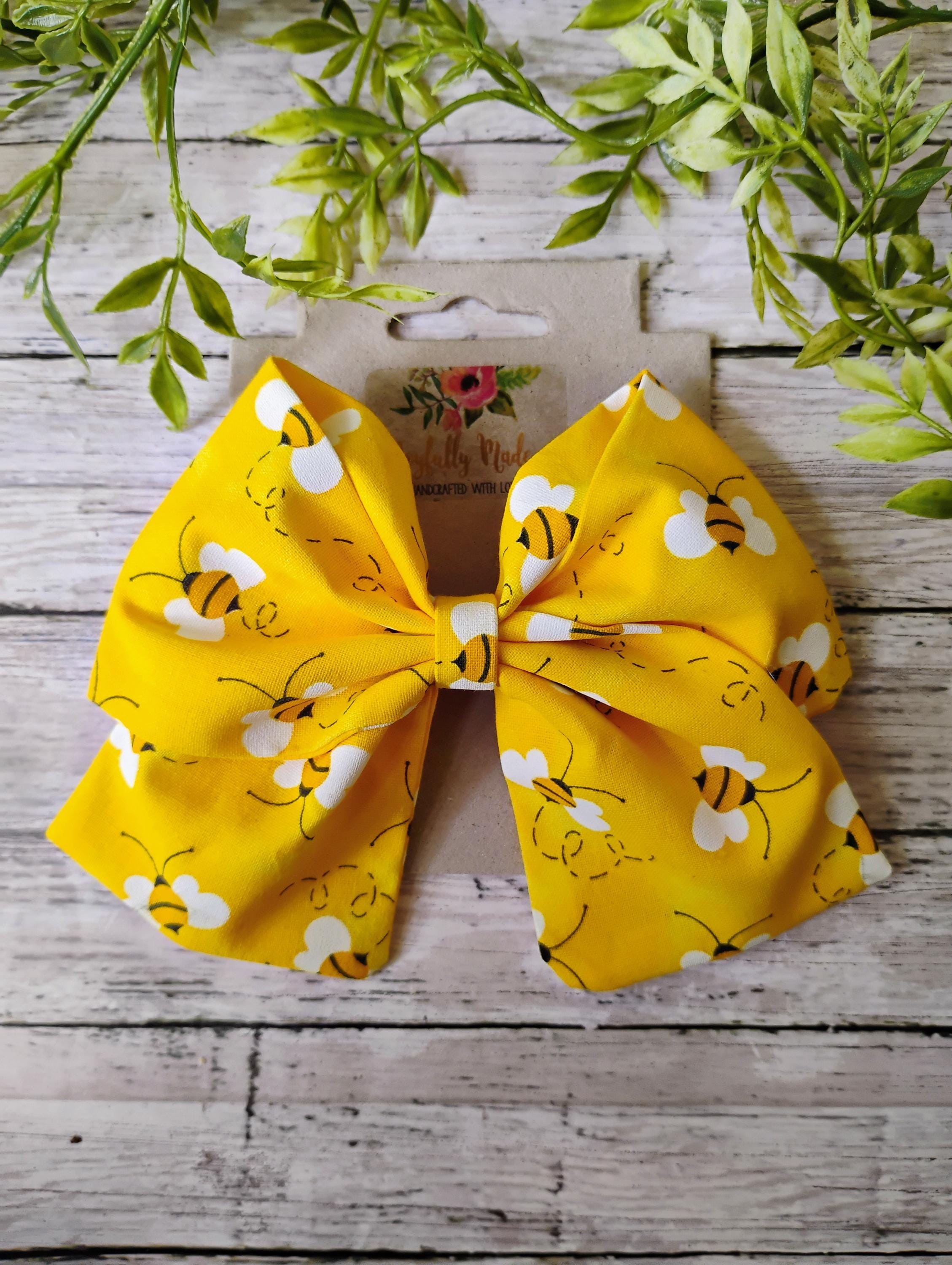 Bee Hair Bow, Headband, or Ornament