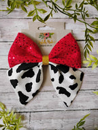 Jessie Inspired Sparkle Hair Bow or Headband