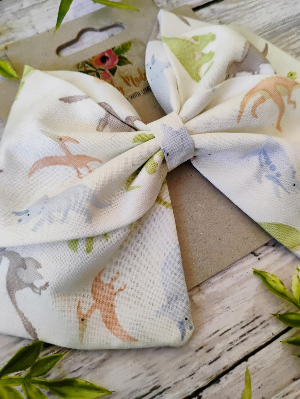 Dinosaur Hair Bow, Headband, or Ornament